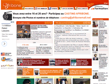 Tablet Screenshot of afribonemali.net